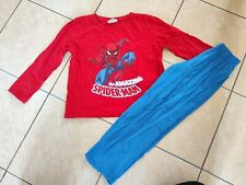 Spiderman schlafanzug lang gebraucht kaufen  Erfurt-, Bienstädt