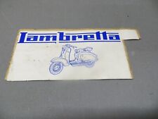 Orig. italian lambretta for sale  CANVEY ISLAND