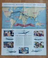 Boac 1950s poster for sale  UK