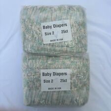 Seventh Generation Free & Clear Baby Diapers with Animal Prints Size 2, 50 Count for sale  Shipping to South Africa
