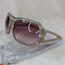 Gafas de sol SPY Optic marco gris gracioso lentes púrpuras hechas a mano en Japón 22/61/124 segunda mano  Embacar hacia Argentina