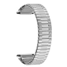 Silver Golden Stainless Steel Watch Strap Band Elastic Wristwatch Bracelet, used for sale  Shipping to South Africa