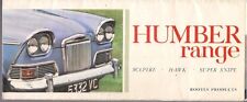 Humber range 1963 for sale  UK