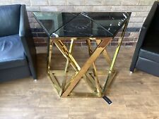 Eichholtz Galaxy Set Of 3 Tall Side Tables Black Marble Gilt Metal Legs Opulent  for sale  Shipping to South Africa
