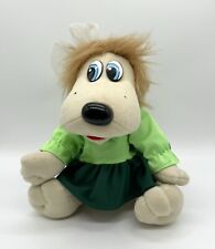 Pound Puppies Bright Eyes Vintage Tan Girl Dog 16" Jointed Posable Plush 1986 for sale  Shipping to South Africa