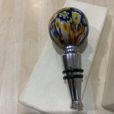 Murano bottle stop for sale  CORBY