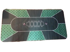 Alfombra de póquer 70"" X 35"" profesional Texas Hold 'em -- mantel antideslizante casino segunda mano  Embacar hacia Argentina