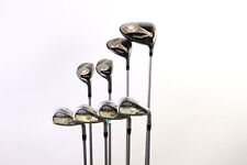 Callaway Solaire 18 8-Piece Black 5H, 6H, 3W, 7-9, PW Iron Set RH Ladies, used for sale  Shipping to South Africa