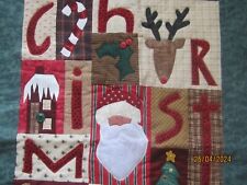 Christmas quilt wall for sale  New Holland