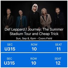 journey tickets 6 6 for sale  Commerce City