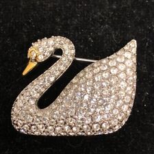 Swarovski crystal swan for sale  GRANTHAM