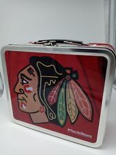 Blackhawks lunchbox tin for sale  Mason City