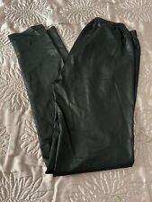 Black shiny leggings for sale  ILFORD