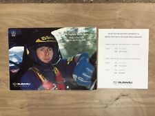 Terzo brochure subaru for sale  SOUTHPORT