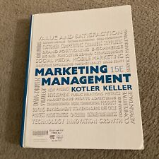 Usado, Livro didático de gerenciamento de marketing por Kevin Keller-Philip Kotler (2014, capa dura). comprar usado  Enviando para Brazil