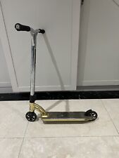 custom stunt scooter used gold MGP. recent upgrades for sale  WALTON-ON-THAMES