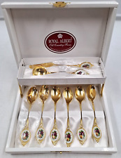 Royal albert teaspoons for sale  DARTFORD