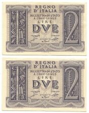2 lire 1939 usato  Pignataro Maggiore