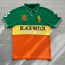 Polo Ralph Lauren Koszula Blackwatch Męska Duża Zielona Żółta Pomarańczowa Kolor Blok na sprzedaż  PL