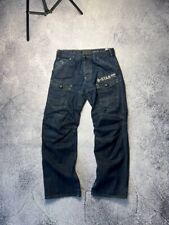 Vintage G Star Raw Cargo Denim Pants Avant Garde Baggy 34 Size for sale  Shipping to South Africa