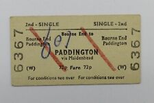 Railway ticket bourne for sale  REDCAR