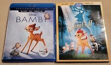 Bambi & Bambi II 2 (Blu-ray + DVD) Walt Disney LOTE Colección Signature segunda mano  Embacar hacia Argentina