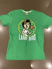 Camisa masculina homenagem verde grande Boston Celtics Larry Bird 33 basquete clássico comprar usado  Enviando para Brazil