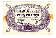 Banque martinique billet d'occasion  France