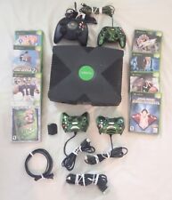 Microsoft Original Xbox Console w/ Controllers OEM Bundle TESTED w/ 8 Games for sale  Shipping to South Africa