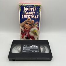 Fita de vídeo VHS Muppet Family Christmas 1995 Jim Henson Productions filme musical comprar usado  Enviando para Brazil