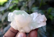 Minerales de apofilita sobre estilbita verde claro A-4.24 segunda mano  Embacar hacia Mexico