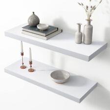 STOREMIC Floating Shelves White Shelves with Length 60cm  for sale  Shipping to South Africa