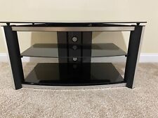 glass tv stand modern for sale  Phoenixville