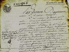 1763 1810 testament d'occasion  Expédié en Belgium
