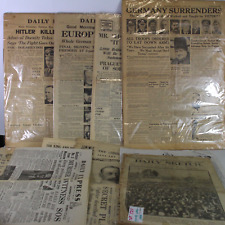 world war 2 newspaper for sale  LEEDS