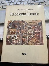 Psicologia umana eysenck usato  Italia