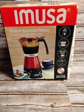 Cafetera eléctrica espresso moka IMUSA 3/6 tazas B120-60008 segunda mano  Embacar hacia Argentina