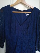 Navy lace kaliko for sale  ABERDEEN