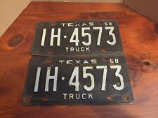 Texas license plates for sale  Mineola