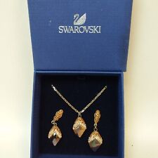 Swarovski earrings necklace for sale  ROMFORD