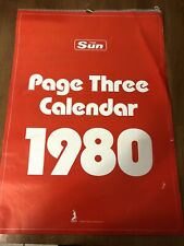 Sun page calendar for sale  Shipping to Ireland