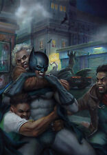Batman painting 16.5 for sale  BELFAST