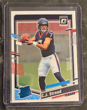 2023 Donruss Optic CJ STROUD Rated Rookie Card RC Base Texans #244 for sale  Shipping to South Africa