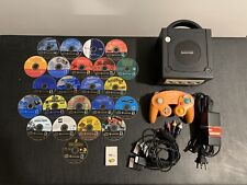 Consola Nintendo GameCube Platino - Plateada con Controlador OEM y 23 Discos de Juego! segunda mano  Embacar hacia Argentina