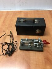 1945 Vibroplex Telegraph Key with Original Carrying Case S/N 137966 for sale  Shipping to South Africa