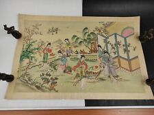 Peinture chinoise soie d'occasion  Sathonay-Camp