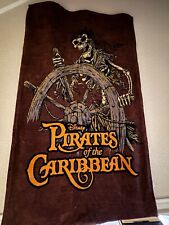 Manta de lana pirata esqueleto pirata de Piratas del Caribe 40 pulgadas x 60 pulgadas segunda mano  Embacar hacia Argentina