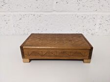 Wooden Musical Jewellery Trinket Box Inlay  for sale  Shipping to South Africa