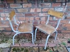 Vintage school chairs for sale  TELFORD