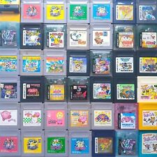 Partia Nintendo Gameboy DZIAŁAJĄCY zestaw wkładów GB Mario Pokemon Kirby Retro Game Boy na sprzedaż  Wysyłka do Poland